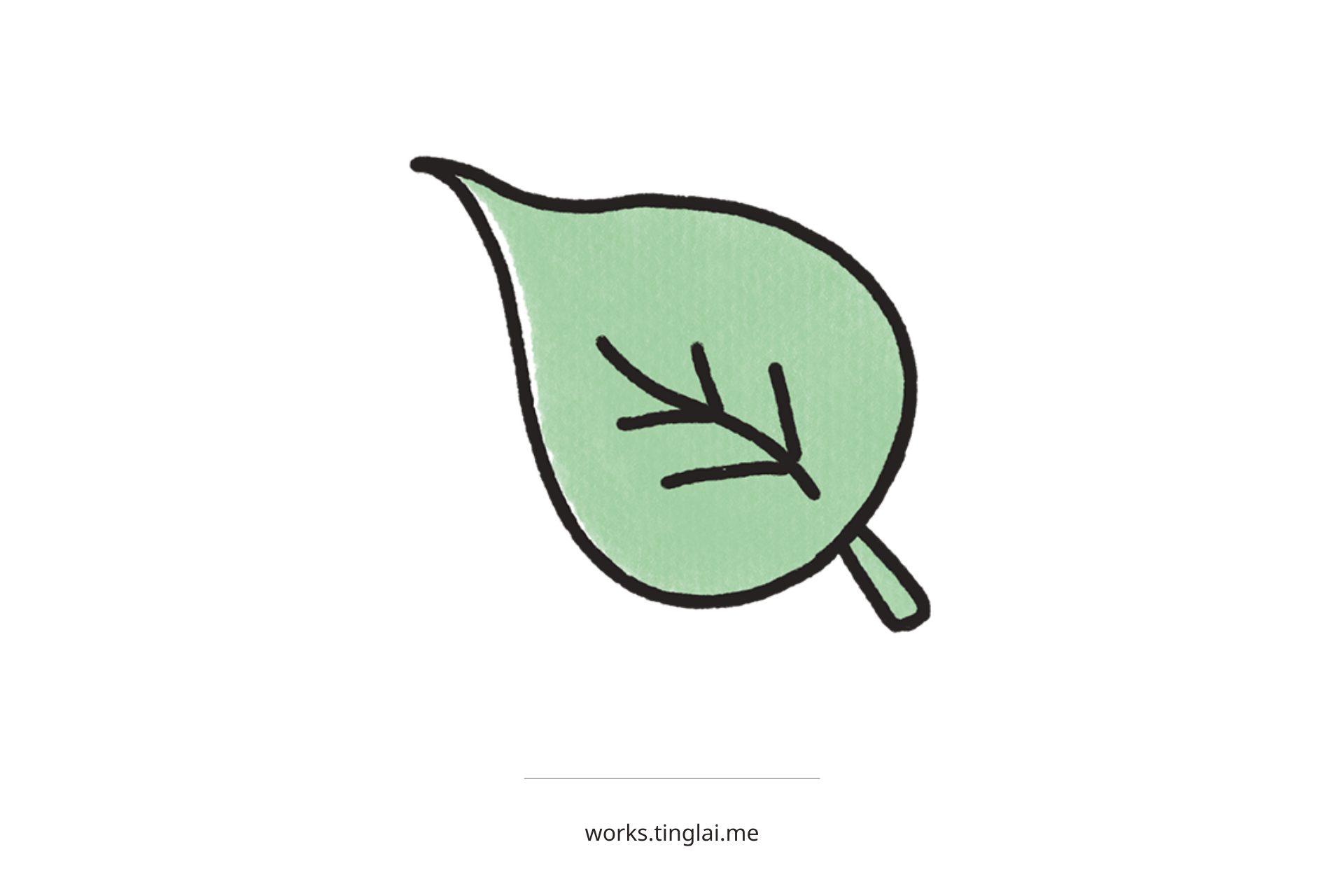 葉子-簡單插圖